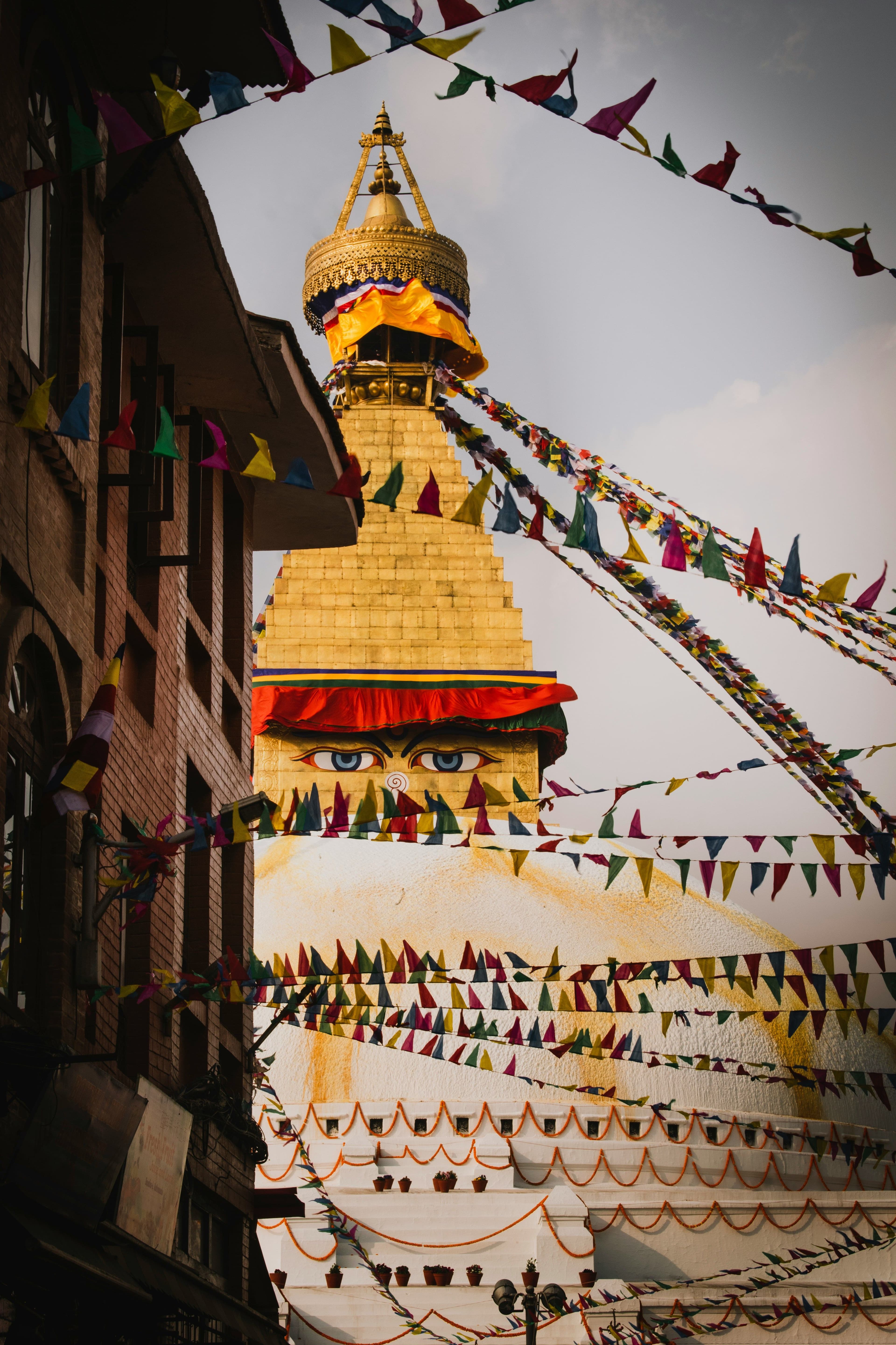 Namo Buddha — Spiritual Serenity and Natural Beauty